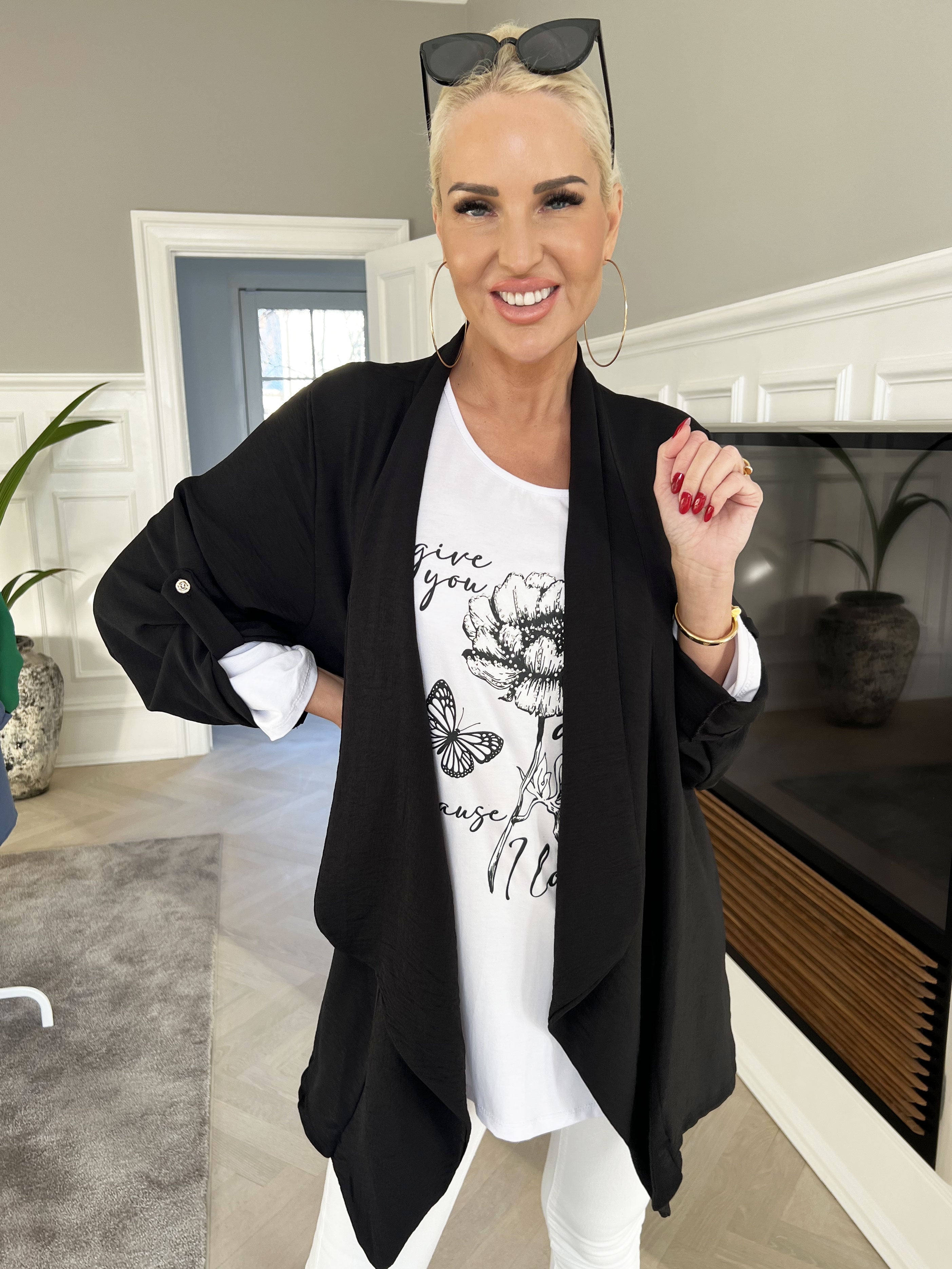 Dream - Enkel kofta i lätt och fint tyg